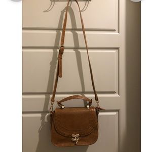 Tan handbag